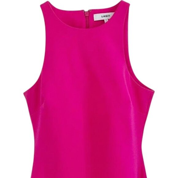 Likely Decklin Fuchsia Midi Dress Contemporary Revolve Saks Size 2 - Picture 3 of 9